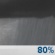 Tonight: Showers and possibly a thunderstorm. Low around 66. Southeast wind 5 to 10 mph becoming south after midnight. Chance of precipitation is 80%. New rainfall amounts between a quarter and half of an inch possible. Tonight: Showers and possibly a thunderstorm. Low around 66. Southeast wind 5 to 10 mph becoming south after midnight. Chance of precipitation is 80%. New rainfall amounts between a quarter and half of an inch possible.